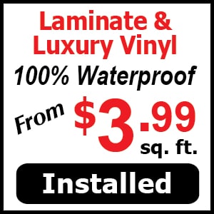 Laminate & Luxury vinyl special promotion